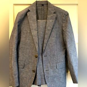 Jcrew Ludlow Wool Blue Suit. 34s Slim fit.